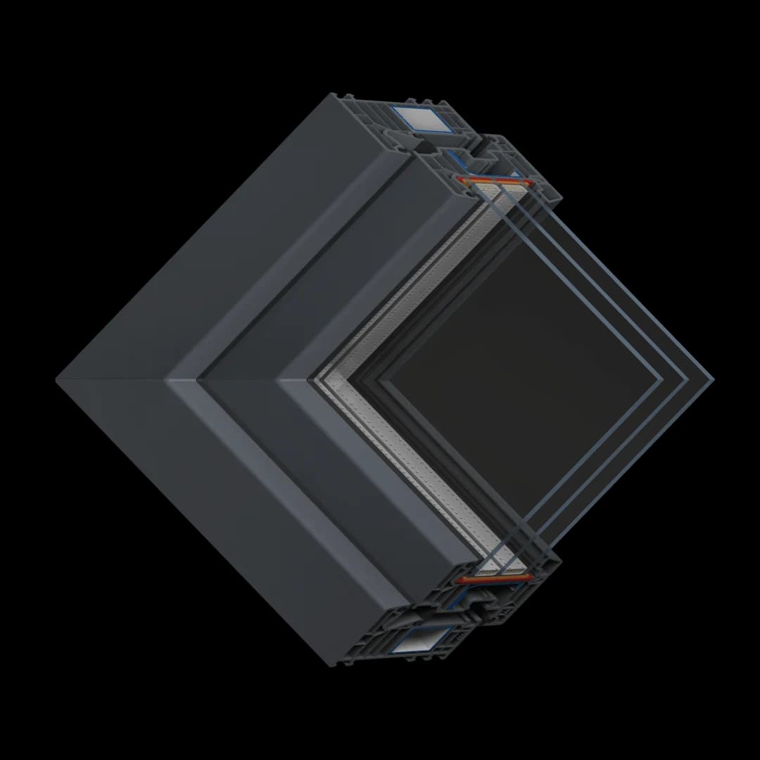 ViknoPlus Revolution PVC window profile